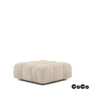 CoCo puf bucle krem